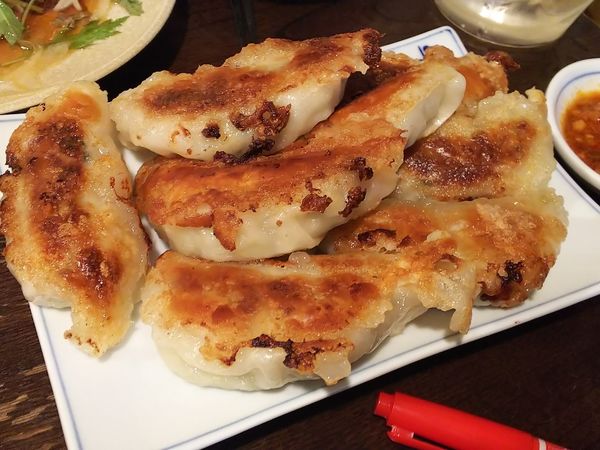 「焼き餃子」@立ち呑み居酒屋 金町製麺の写真