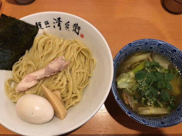 「鶏塩つけめん」@麺匠 清兵衛の写真