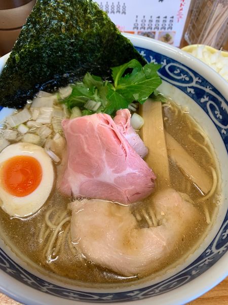 「一番搾りの煮干しそば」@中華そば よしかわの写真