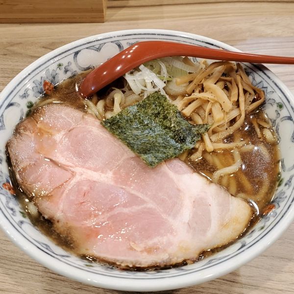 「【限定】超こゆい太太中華そば（ストレート麺ver.）」@くじら食堂 nonowa東小金井店の写真