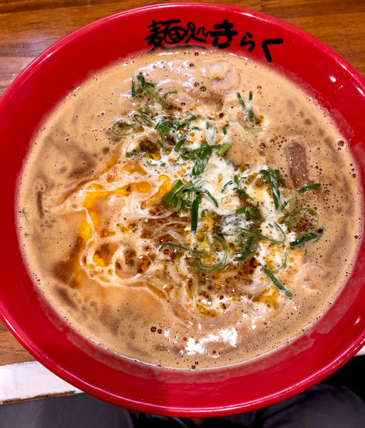 「えび味噌クリームつけ麺」@麺処 きらくの写真