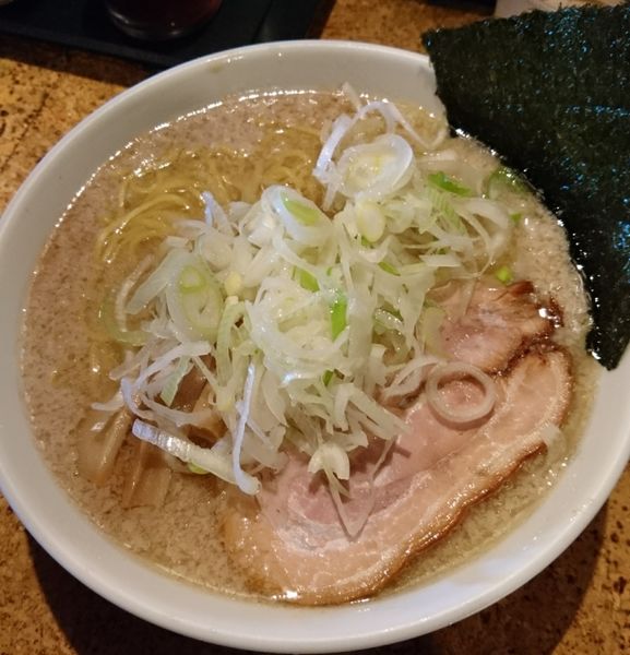 「こってり醤油＋麺&ネギ増し」@きくちひろきの写真