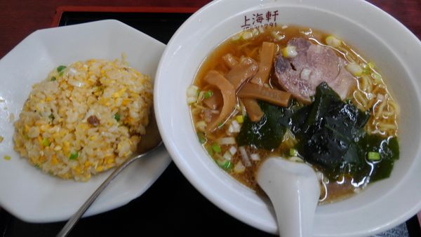 「ラーメン、チャーハンセット」@上海軒の写真