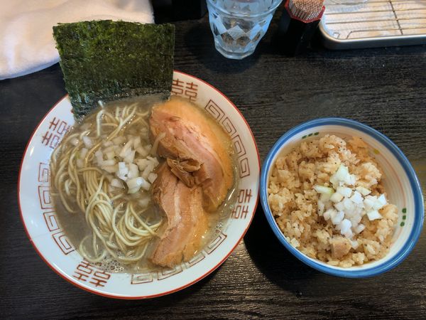 「煮干ソバ850円」@中華ソバ 伊吹の写真