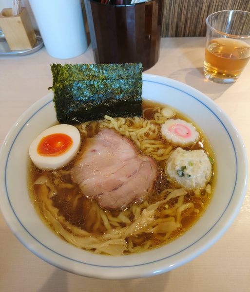 「昭和の中華そば(生姜バージョン)」@中華蕎麦 あお木 secondの写真