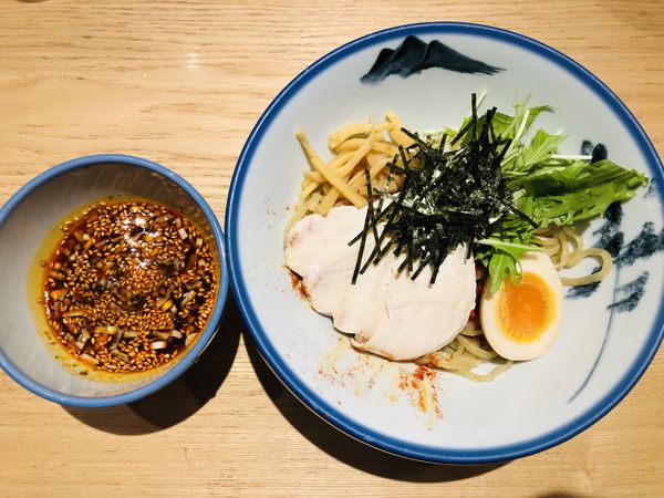 「辛露つけ麺(並) 1380円」@AFURI 恵比寿の写真