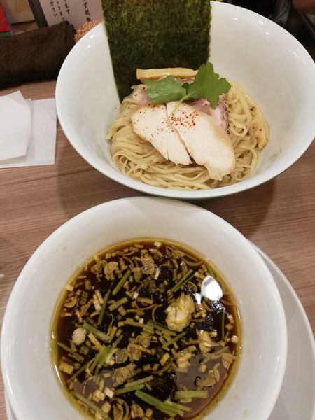 「塩つけそば」@中華そば ムタヒロ 拝島駅店の写真