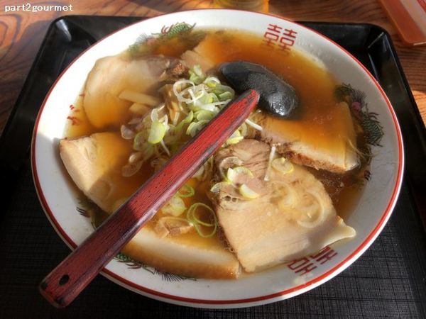「【しょうゆチャーシューメン6枚 (850円)】」@すがい食堂 太田店の写真