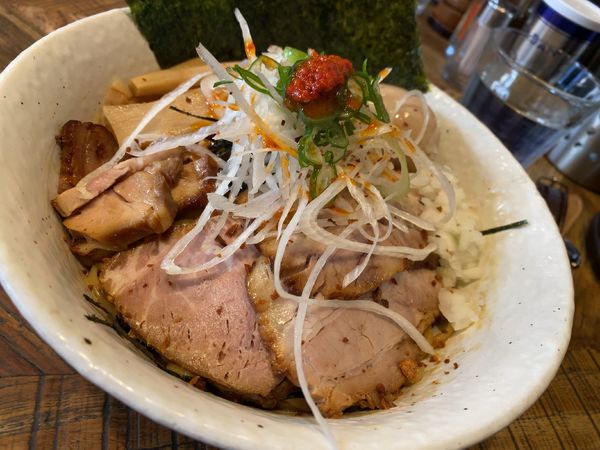 「特製油そば（中）」@BASSOの写真