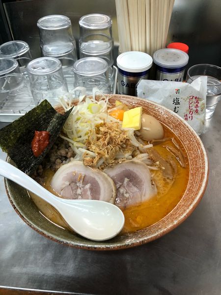 「牛乳味噌カレーのオマール出汁ラーメン」@覆麺 智の写真