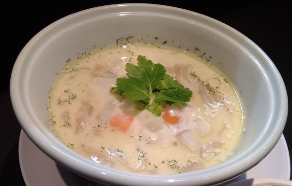 「クラムチャウダーらーめん」@らーめん 三極志の写真