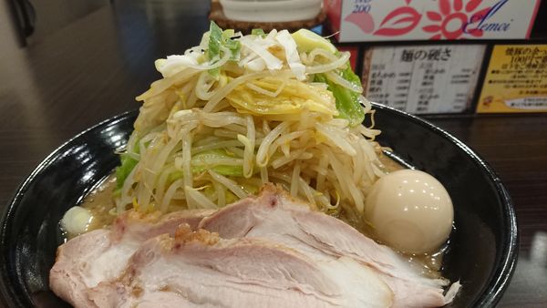 「二郎インスパイアらーめん」@横道の写真