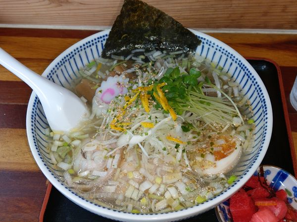 「しゃも塩」@奥久慈ラーメン なかざわの写真
