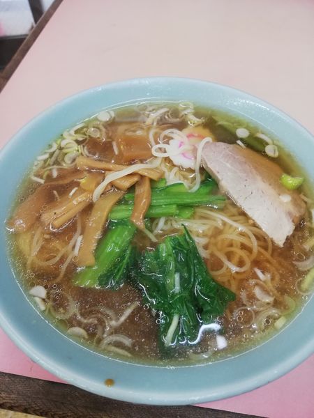 「半ちゃんラーメン　600円」@中華料理 味楽の写真