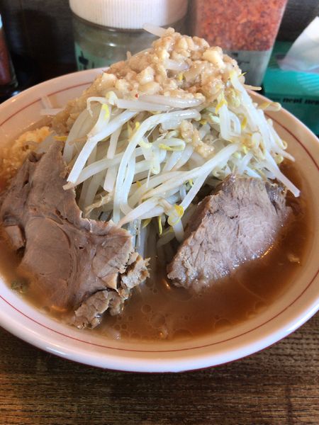 「ラーメンミニ普通盛り」@高木のぶぅの写真