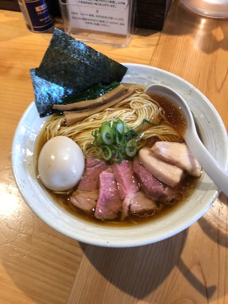 「特製醤油中盛+卵かけご飯」@麺屋 さくら井の写真