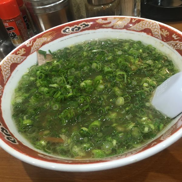 「ネギ中華(800円)←値上げしてました」@中華そば 山冨士 本町店の写真