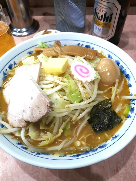 「野菜ラーメン(小)820円+バター50円+味噌に変更20円」@所沢大勝軒の写真