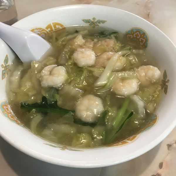 「海老あんかけ麺（￥900）※」@中国料理 栄華飯店の写真