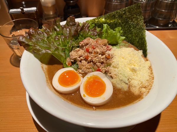 「濃厚　胡麻味噌ラーメン　ナスターシャ」@麺屋 まほろ芭の写真