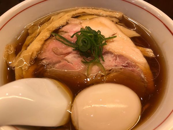 「特製醤油らぁ麺」@らぁ麺 ふじ松の写真
