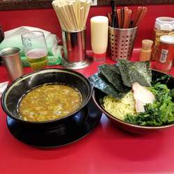 つけ麺（並）＋青菜(小松菜・ほうれん草)