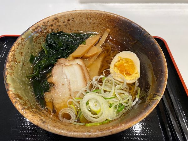 「1/7 煮干しラーメン650円」@えきめんや 上大岡京急店の写真