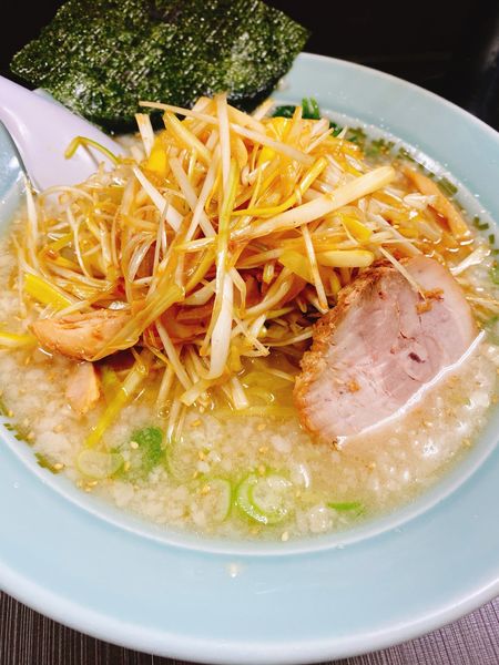 「塩ラーメン　白ネギダブル」@ラーメンショップ椿 ひたちなか店の写真