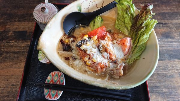 「完熟トマトらーめん　８５０円」@柏らーめん まとやの写真