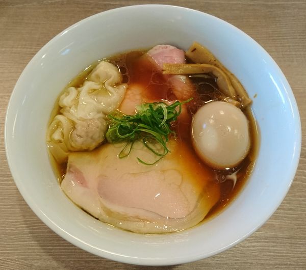 「特製醤油そば」@中華そば 和渦 TOKYOの写真