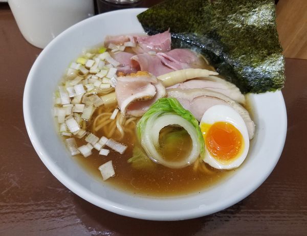 「上中華(醤油)¥990」@中華そば うお青の写真