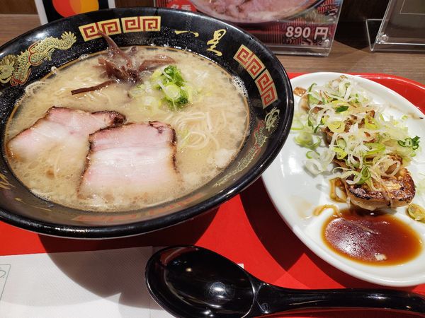 「豚骨らーめん・カタ」@博多 一星の写真