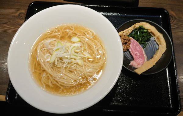 「鴨出汁塩そば」@鴨出汁中華蕎麦 麺屋yoshikiの写真
