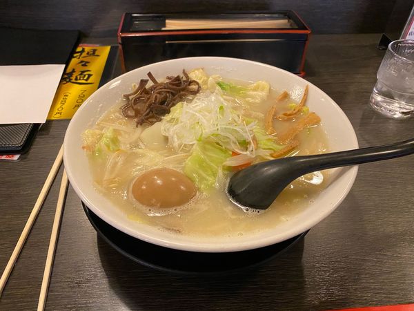 「野菜塩ラーメン」@札幌ラーメン 小松インター店の写真
