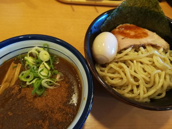 「カレーつけ麺(ひやもり)」@柳麺 極っ庵の写真