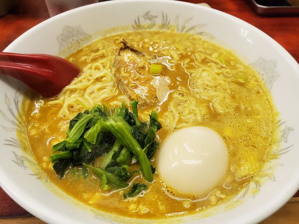 「味玉カレーラーメン」@らーめん ドラごんちの写真