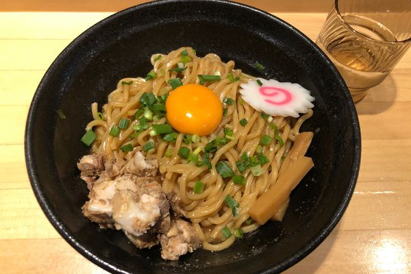 「コテそば(大) 890円」@油そば専門店 斬の写真