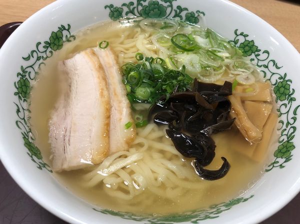 「会津山塩らーめん840円」@麺工房 あかべこの写真