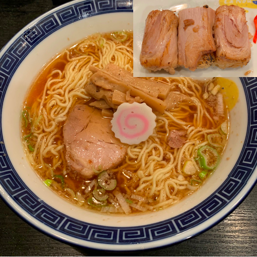 東京ラーメン＋チャーシュー握りセット