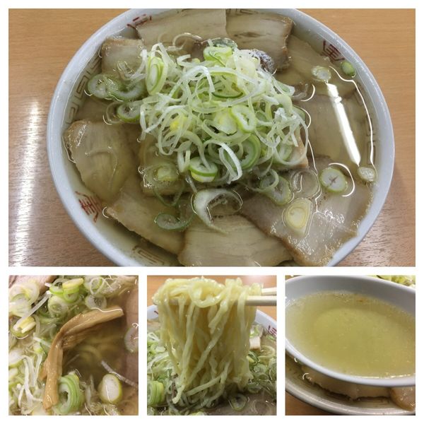 「肉そば ネギ多め 1000円→950円」@坂内食堂 喜多方本店の写真