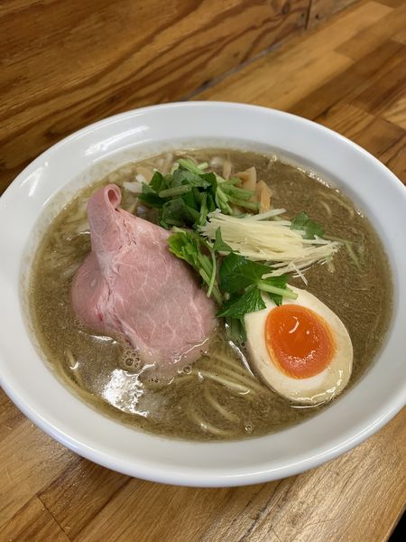 「濃厚まぐろそば 850円」@中華そば よしかわの写真