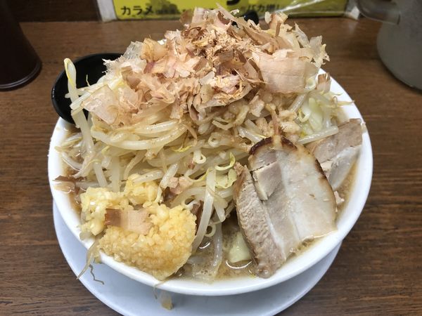 「ラーメン 並盛」@ラーメン つけ麺 笑福 南森町店の写真