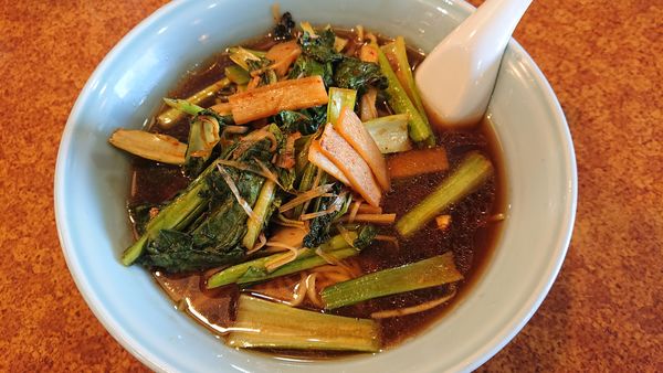 「小松菜ラーメン　７７０円」@珍來総本店 八潮ドライブイン店の写真