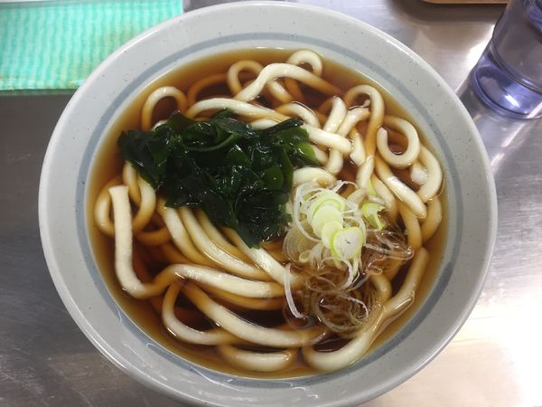 「かけうどん¥280」@爽亭 JR上野駅11・12番線ホームの写真