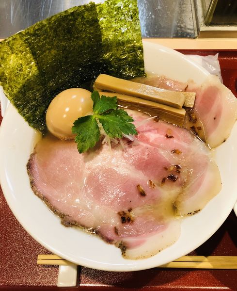 「特製金色貝そば 1000円」@燃えよ麺助の写真