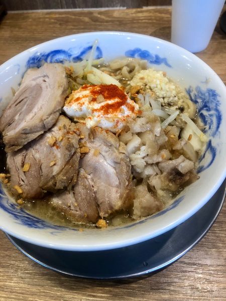 「とにかくニンニクラーメン　¥780」@ジャンクガレッジ 狭山店の写真
