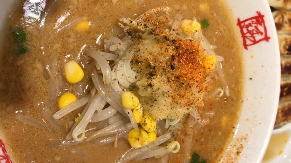 「味噌らーめん」@おおぎやラーメン 高崎問屋町店の写真