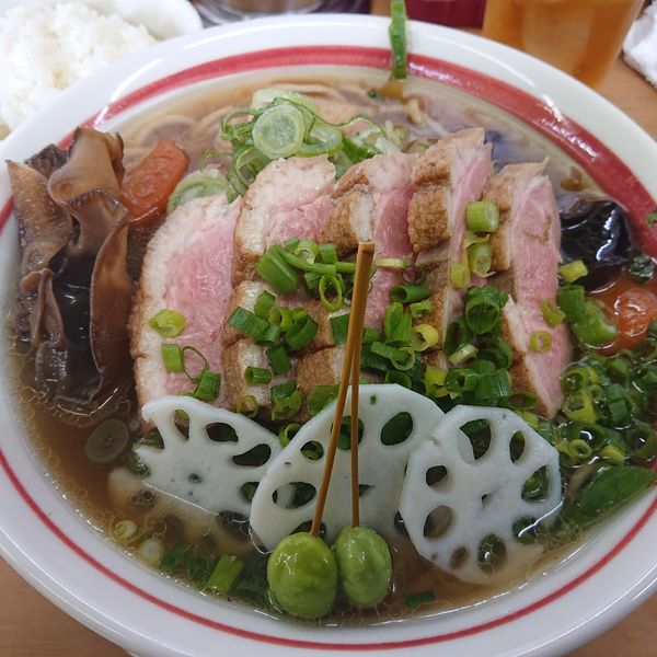 「限定 根菜けんちんD(具材&鴨増し)2000円他」@MENYA 食い味の道有楽の写真