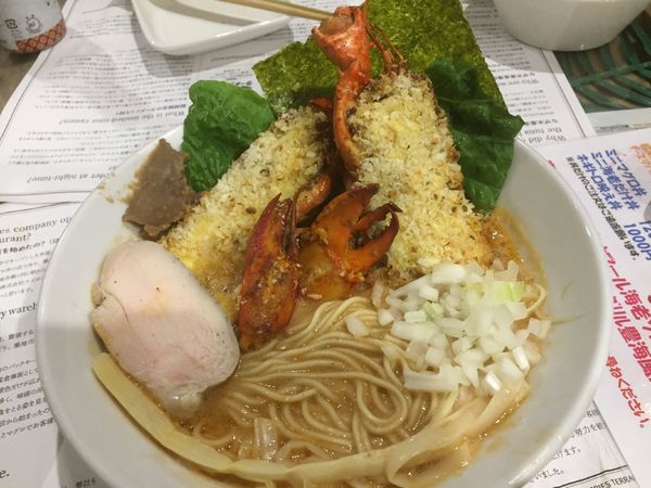 「【数量限定】オマール海老ソバ¥2,800」@マグロ卸のラーメン・バルの写真