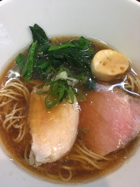 「【限定】ジンジャー醤油」@中華そば 梟の写真